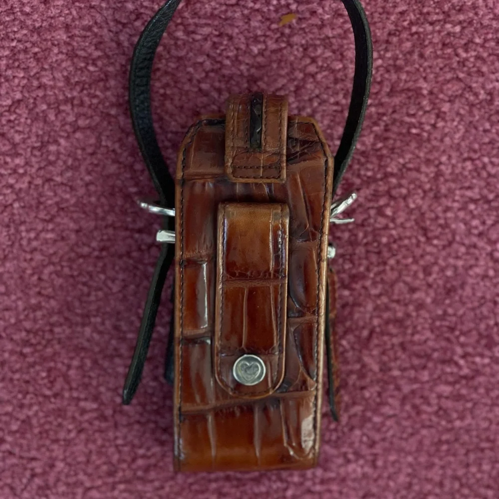 Brighton Black and Brown Phone Case
